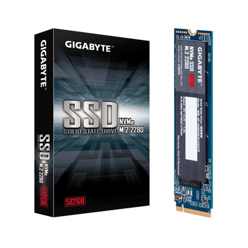 512 GB M.2 2280 NVMe PCIe SSD by Gigabyte