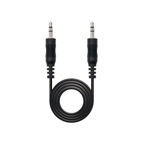 Cable Audio Estéreo Nanocable 10m Jack 3.5/m a Jack 3.5/m