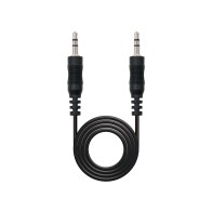 Cable Audio Estéreo Nanocable 10m Jack 3.5/m a Jack 3.5/m