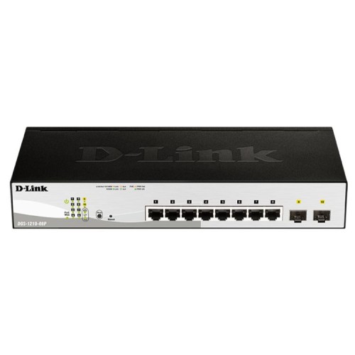 Switch 8 Puertos D-Link con POE