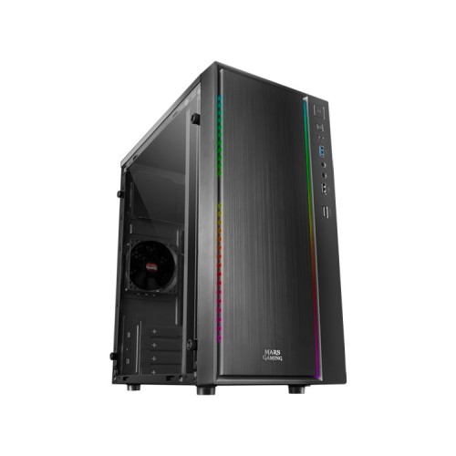 Caja MicroATX Negra MCM de Mars Gaming