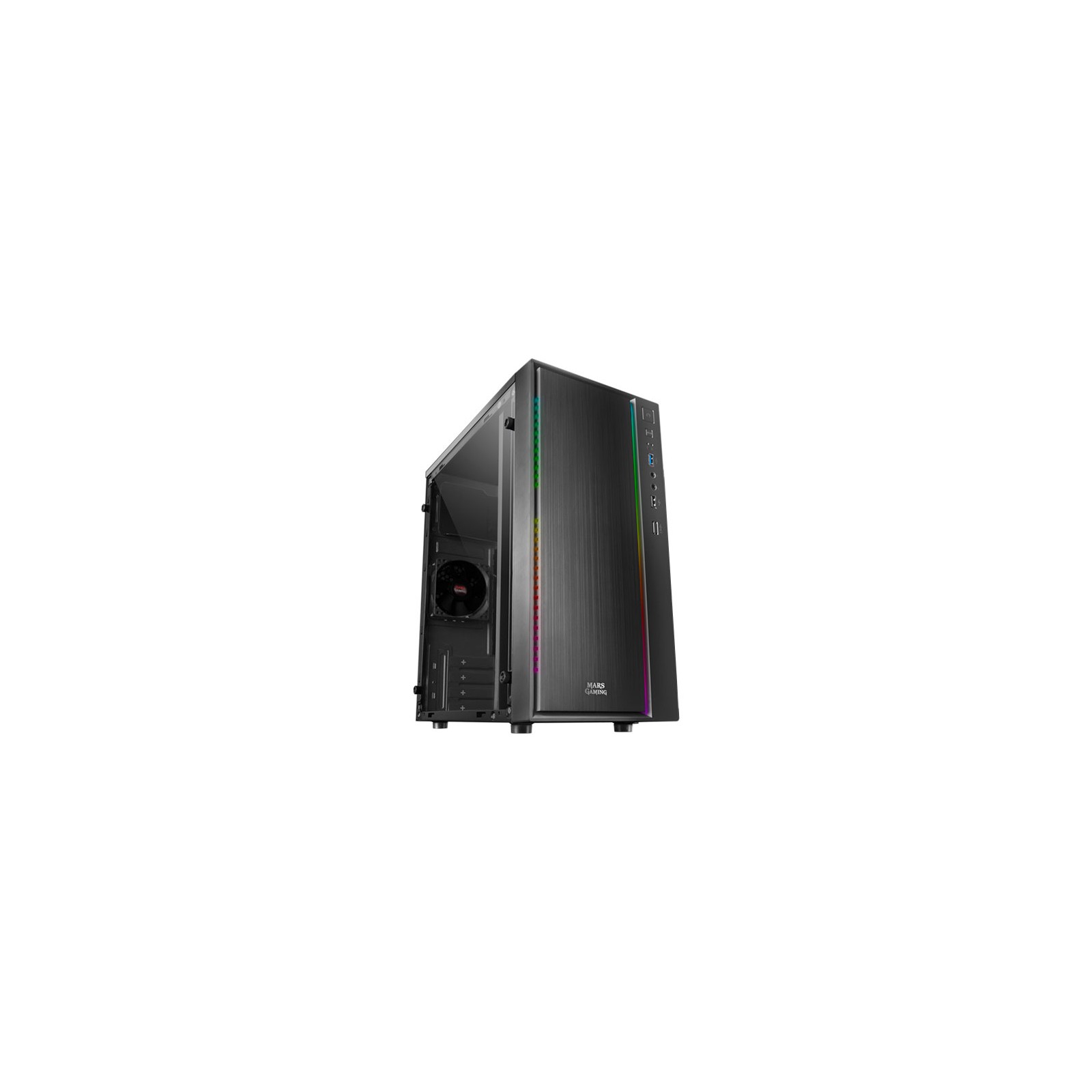 Caja MicroATX Negra MCM de Mars Gaming