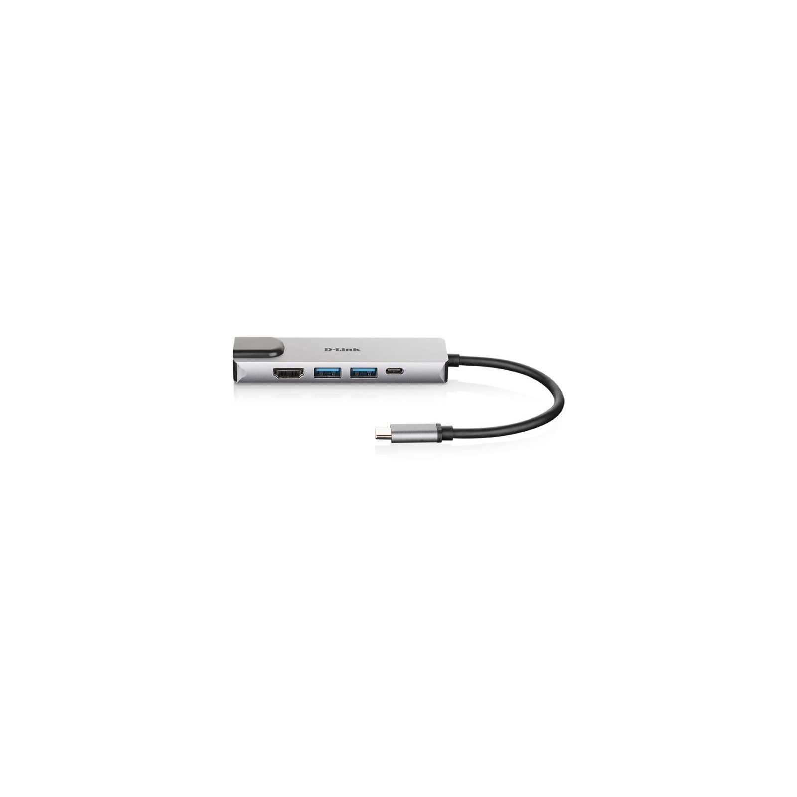 D-Link 5-in-1 USB-C Docking Station HDMI Ethernet Power Supply