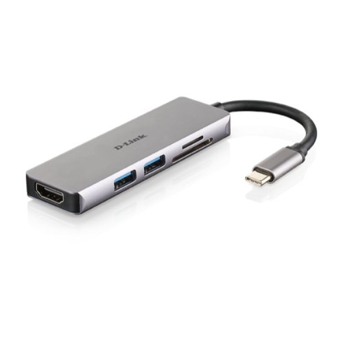 Estación de Acoplamiento USB-C 5 en 1 D-Link