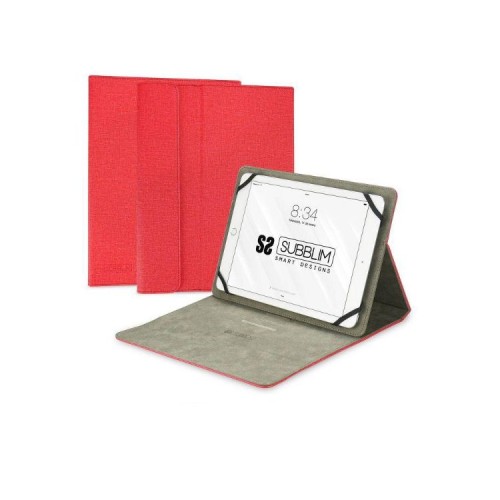 Clever Stand Red 10.1'' Tablet Case