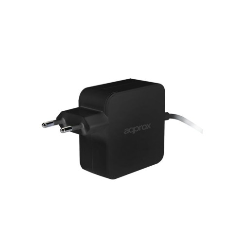 Adaptador AC de 45W Tipo C Approx Carga Eficiente