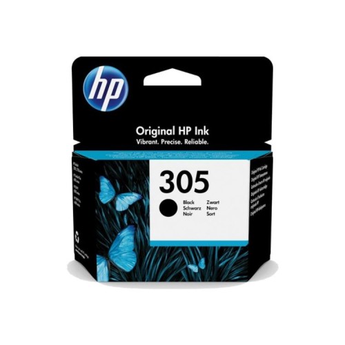 HP 305 Black Ink Cartridge for printers