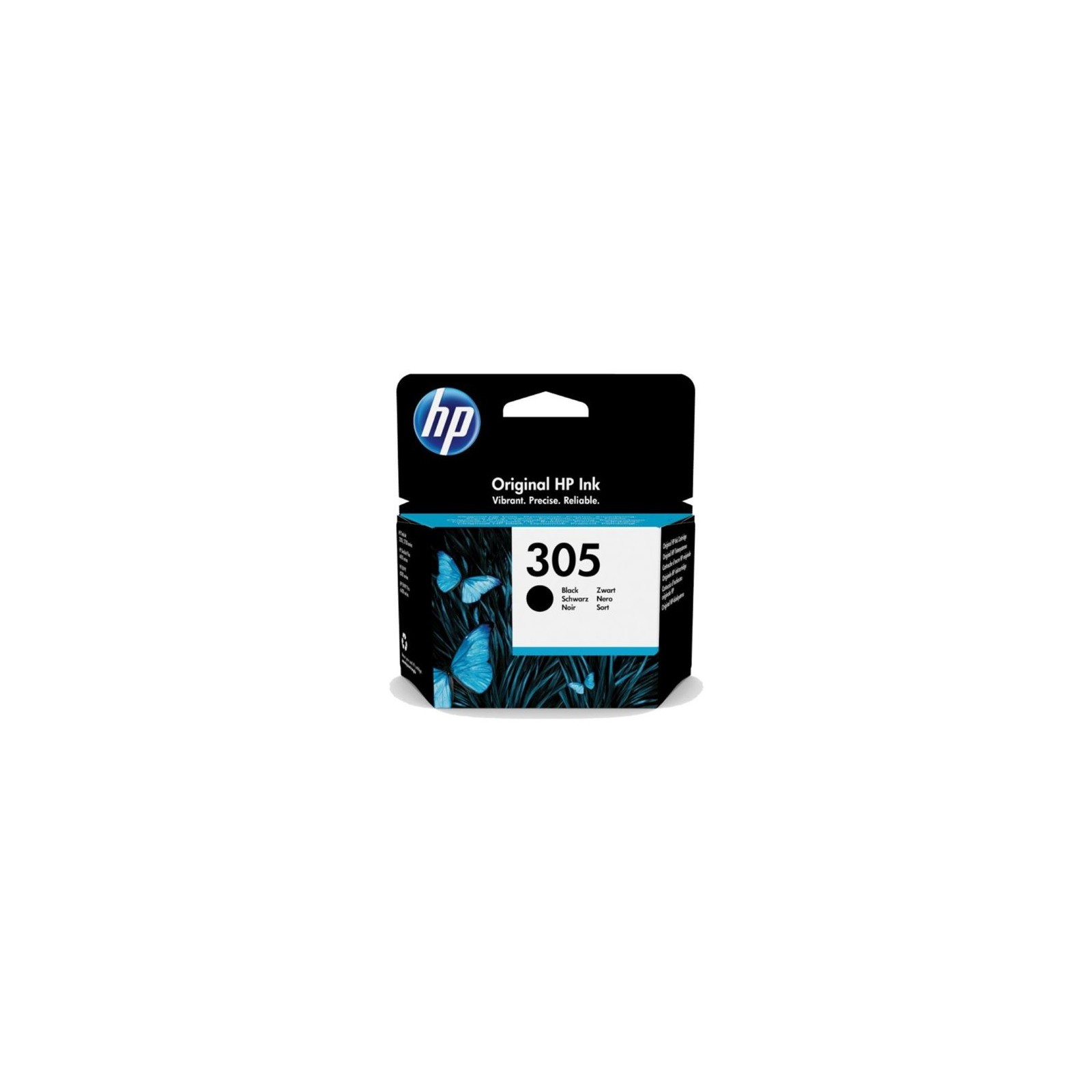 HP 305 Black Ink Cartridge for printers