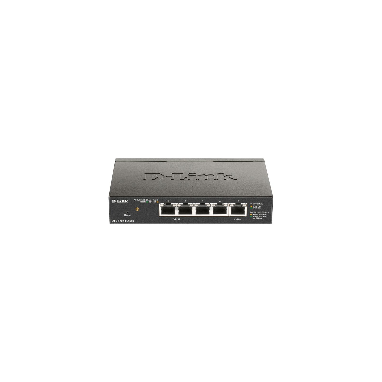 D-Link 5-Port 10/100/1Gbit PoE EasySmart Switch