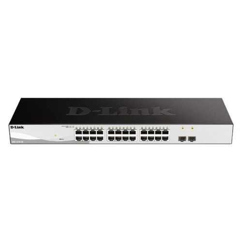 D-Link 24 Ports 10/100/1GB Switch with 2 SFP