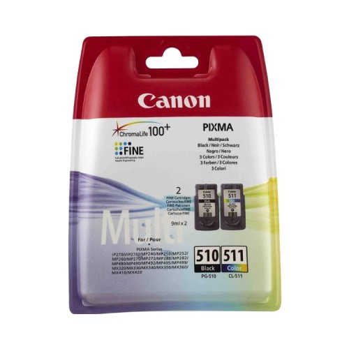 Canon PG-510 + CL-511 Cartridge Multipack