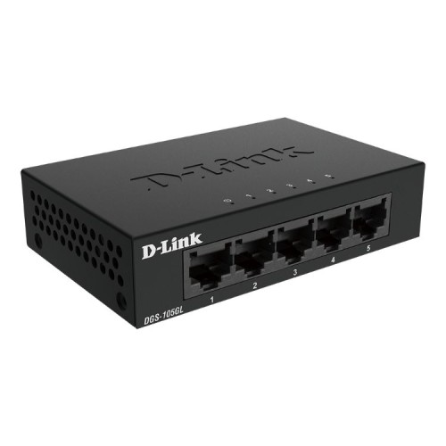 D-Link 5-Port Metal Switch 10/100/1Gbit