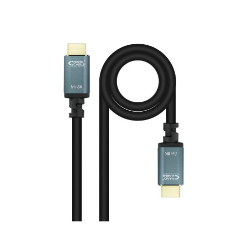 Cable HDMI v2.1 8K Negro 2m Nanocable