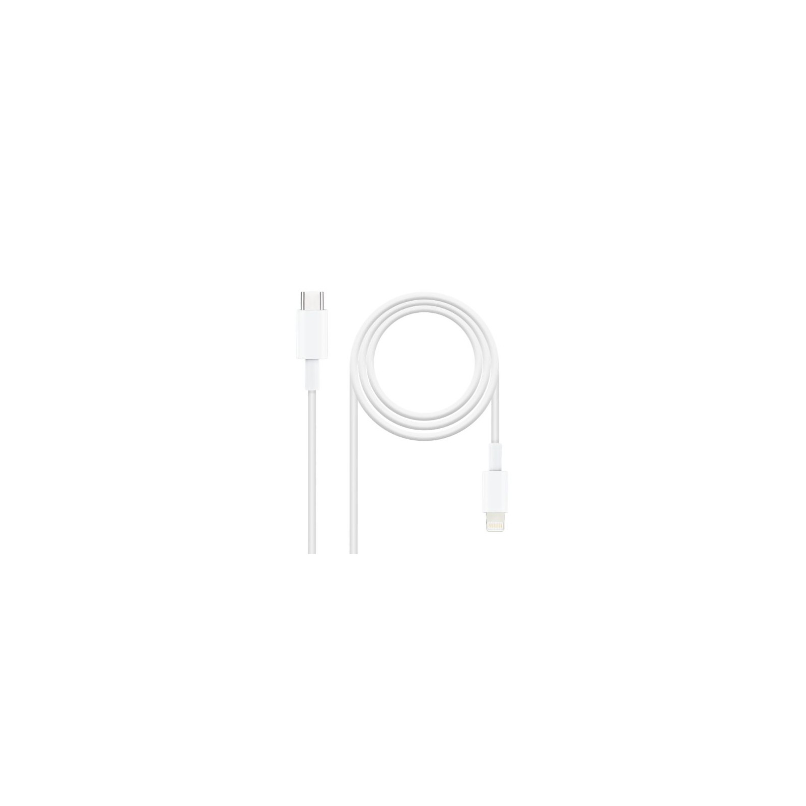 Cable Lightning a USB-C 1m Nanocable