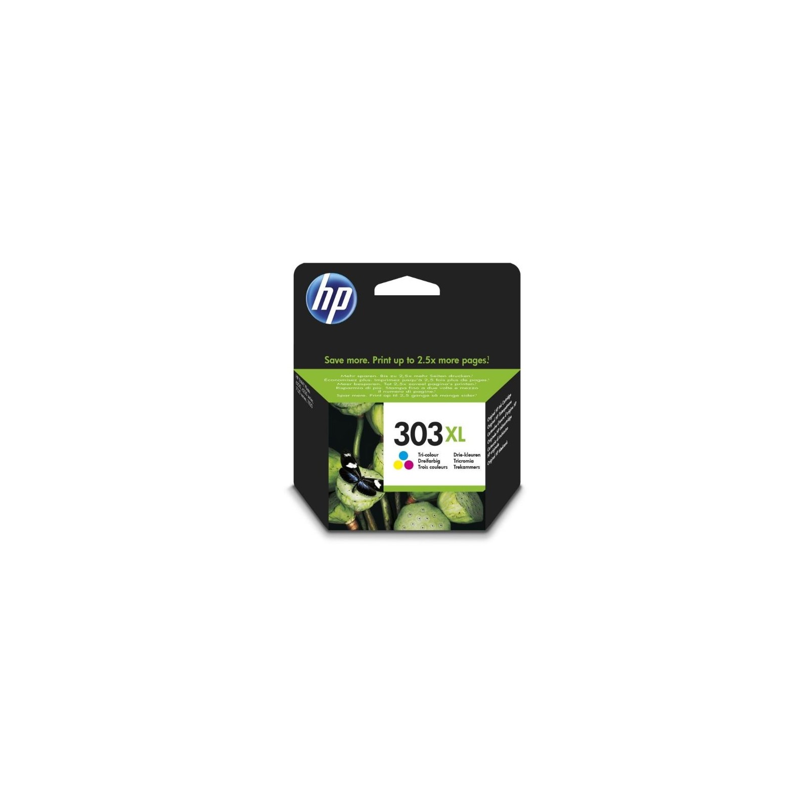 HP 303 XL Color Ink Cartridge T6N03AE