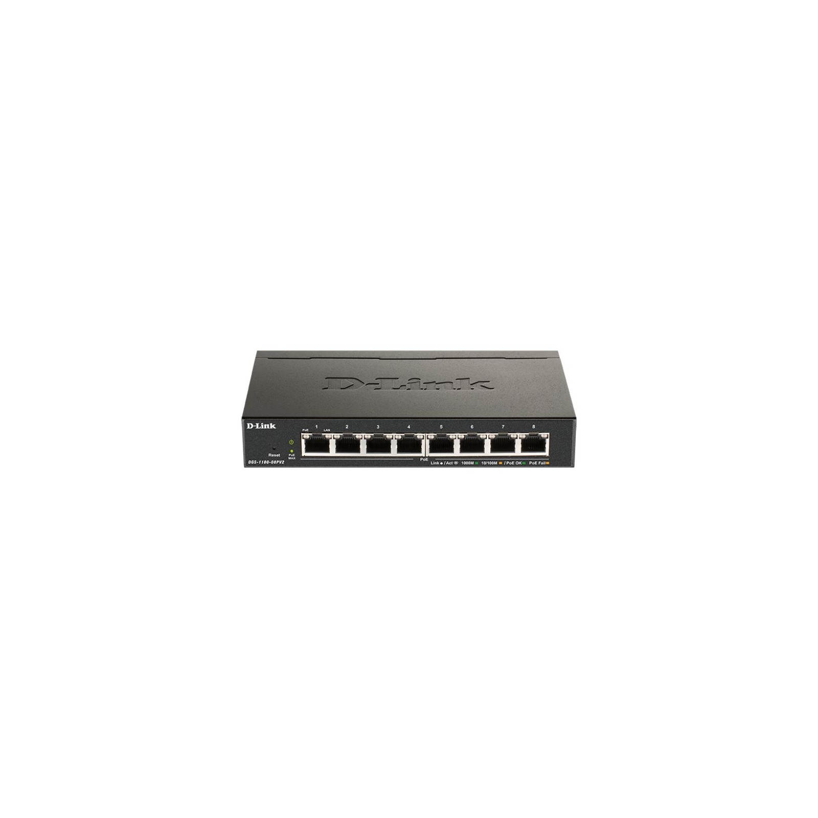 D-link Switch 8 Puertos 10/100/1gbit Poe Easysmart