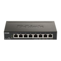 D-Link 8-Port 10/100/1Gbit PoE EasySmart Switch