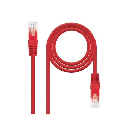 Nanocable RJ45 UTP Cat6 Cable 0.25 M Red