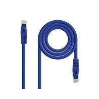 RJ45 UTP Cat6a LSZH Patch Cable AWG24 0.25 M Blue by Nanocable