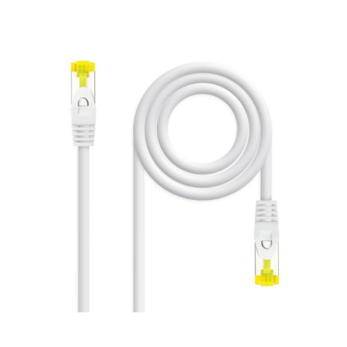 Cable de Red SFTP Cat6A 0.30m Blanco Nanocable