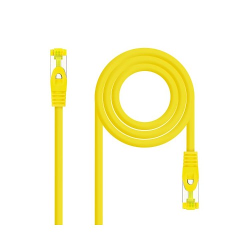 Cable SFTP CAT6A RJ45 0.25 m Amarillo Nanocable