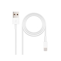 Cable de Datos/Cargador USB Lightning 0.5m