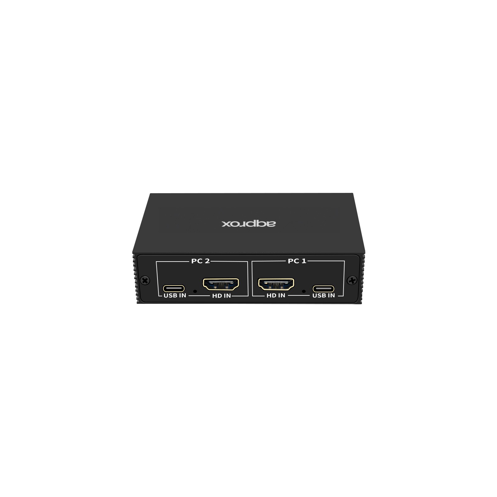 Switch KVM HDMI de 2 Puertos Approx para Administración Fácil de PC