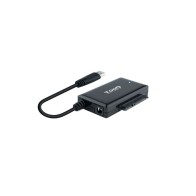 Adaptador USB 3.0 a SATA para Discos Duros 2.5''-3.5'' Negro Tooq