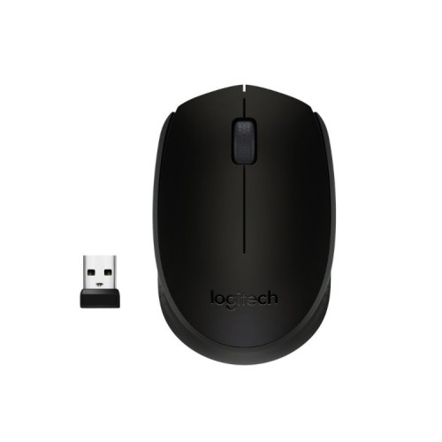 Ratón Óptico Inalámbrico B170 Negro Logitech