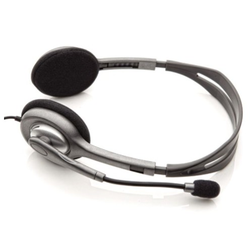 Logitech H110 Headset with Noise-Canceling Microphone