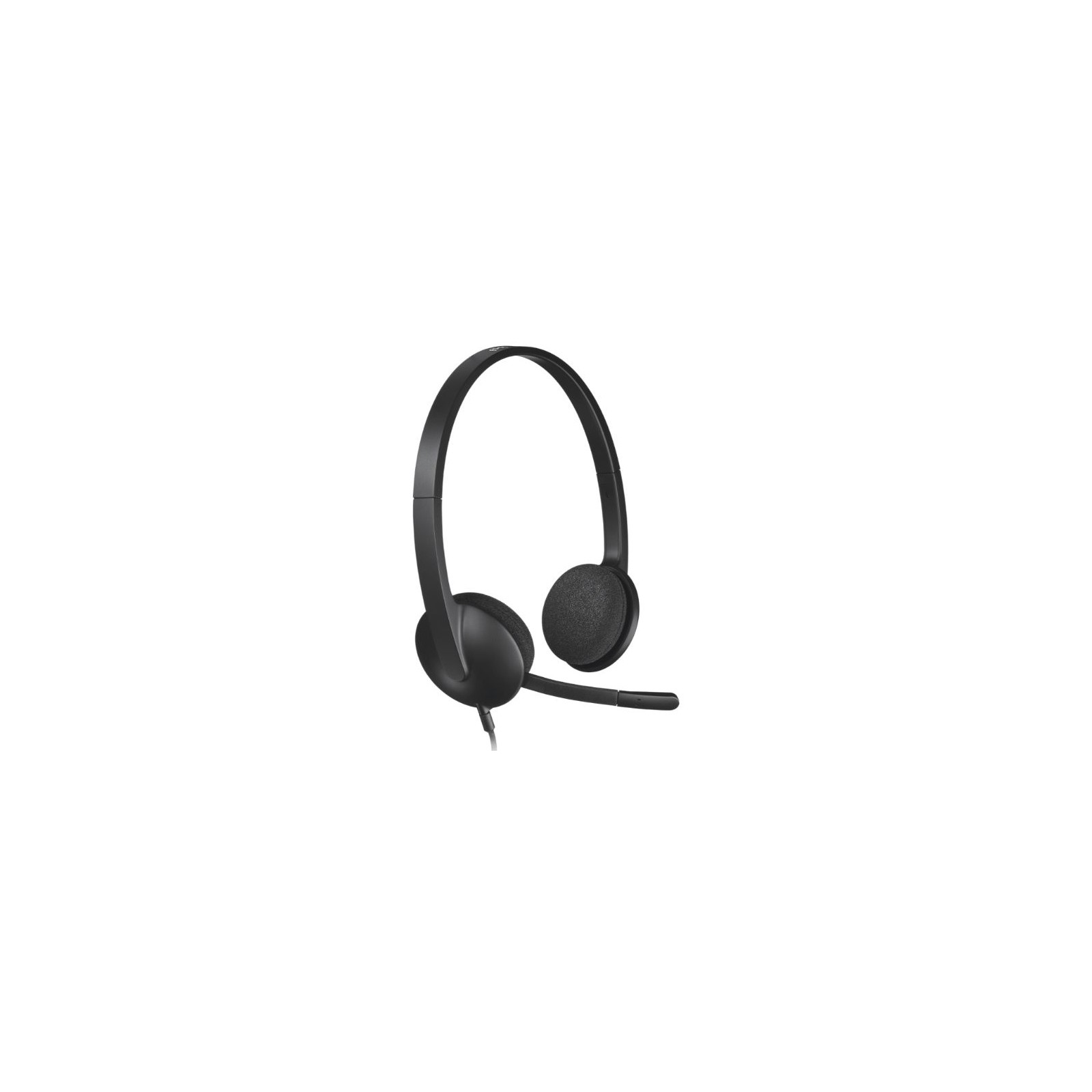 Auricular + Micrófono H340 Supresión De Ruido Negro Logitech