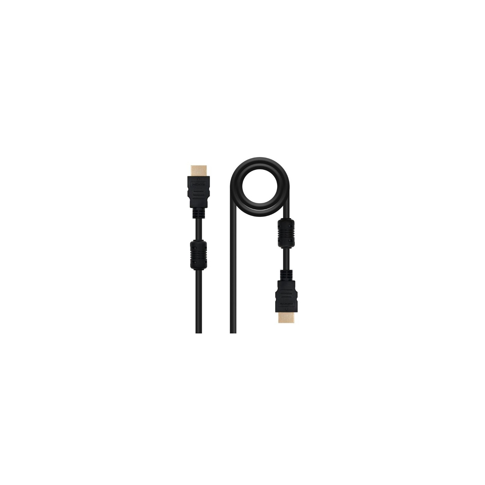 Cable HDMI V1.4 (Alta Velocidad/HEC) Negro 3m Nanocable