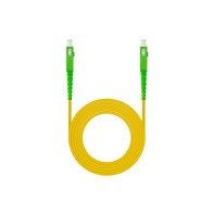 Cable De Fibra Optica SC/APC A SC/APC Simplex 1M Amarillo