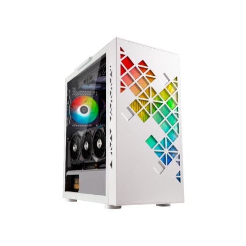 Bitfenix Tracery A-RGB White ATX Mid Tower Case