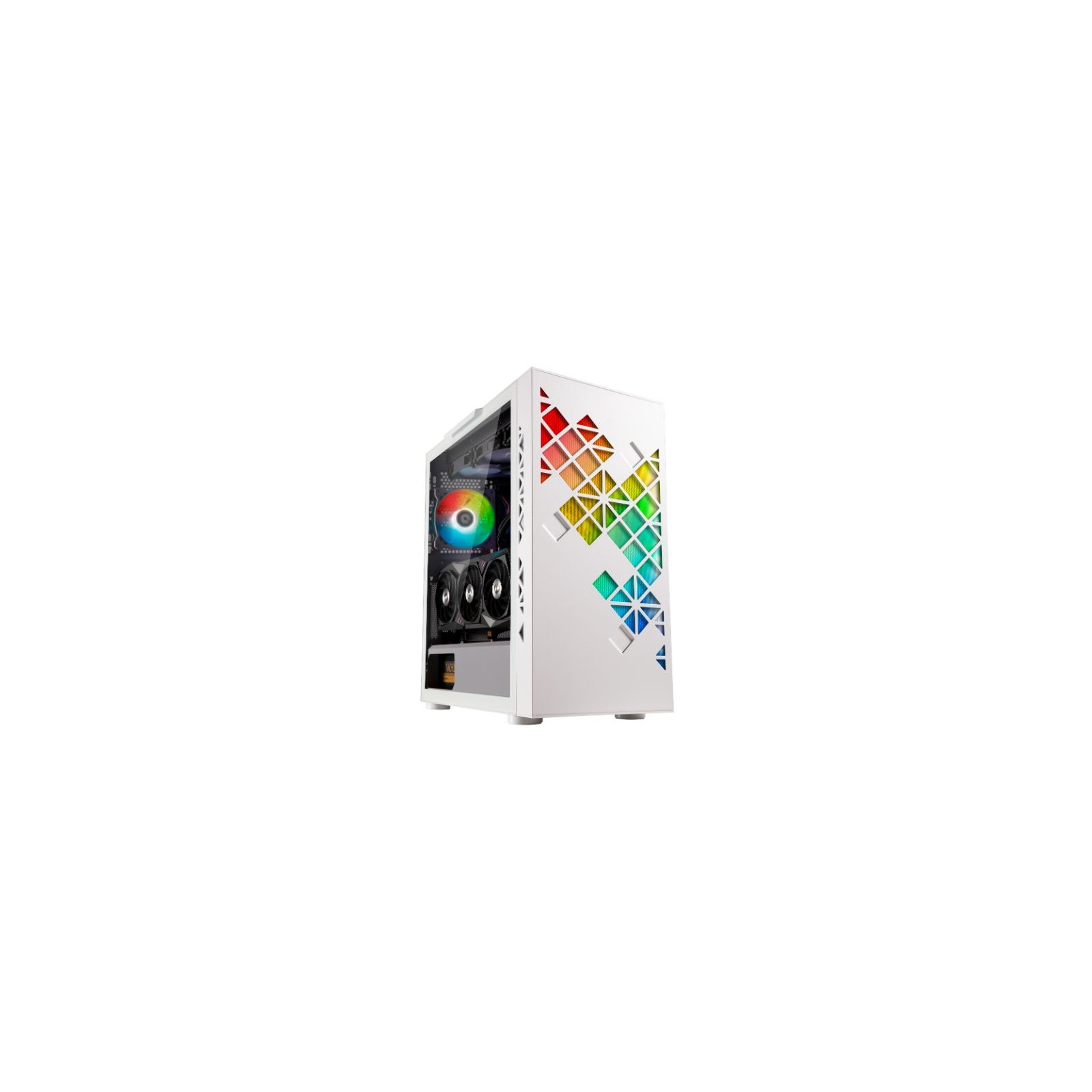 Bitfenix Tracery A-RGB White ATX Mid Tower Case