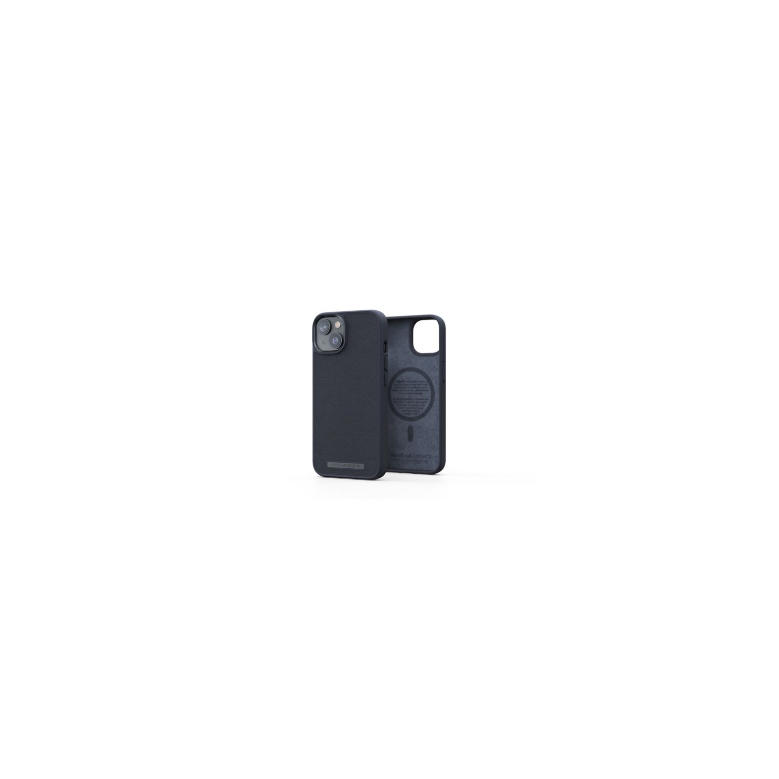 Njord Leather Case for iPhone 14 Black MagSafe