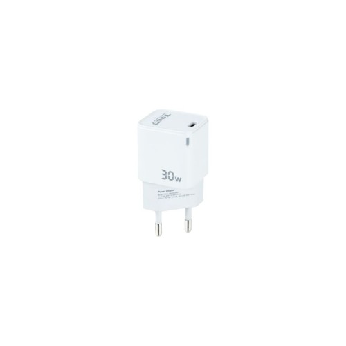 Cargador Pared/Viaje GaN USB-C/PD 30W Blanco Tooq