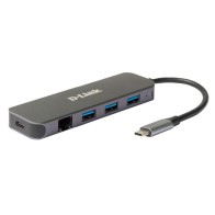 D-Link 5-in-1 USB-C Docking Station