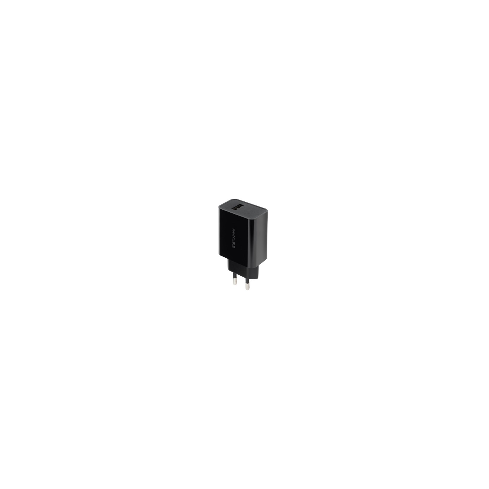 Cargador Pared 1xUSB 5V 2.1A Negro