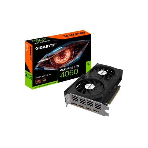 Gigabyte RTX 4060 Windforce OC 8GB Graphics Card