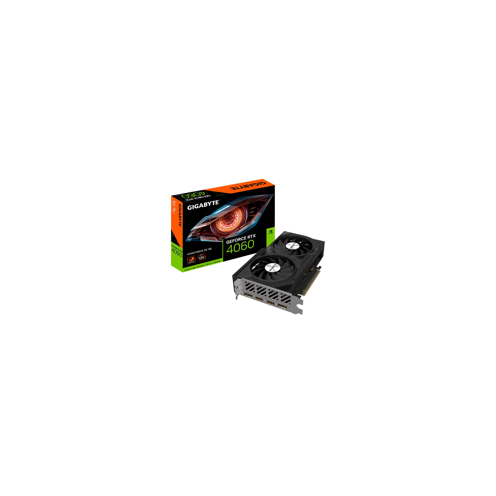 Gigabyte RTX 4060 Windforce OC 8GB Graphics Card