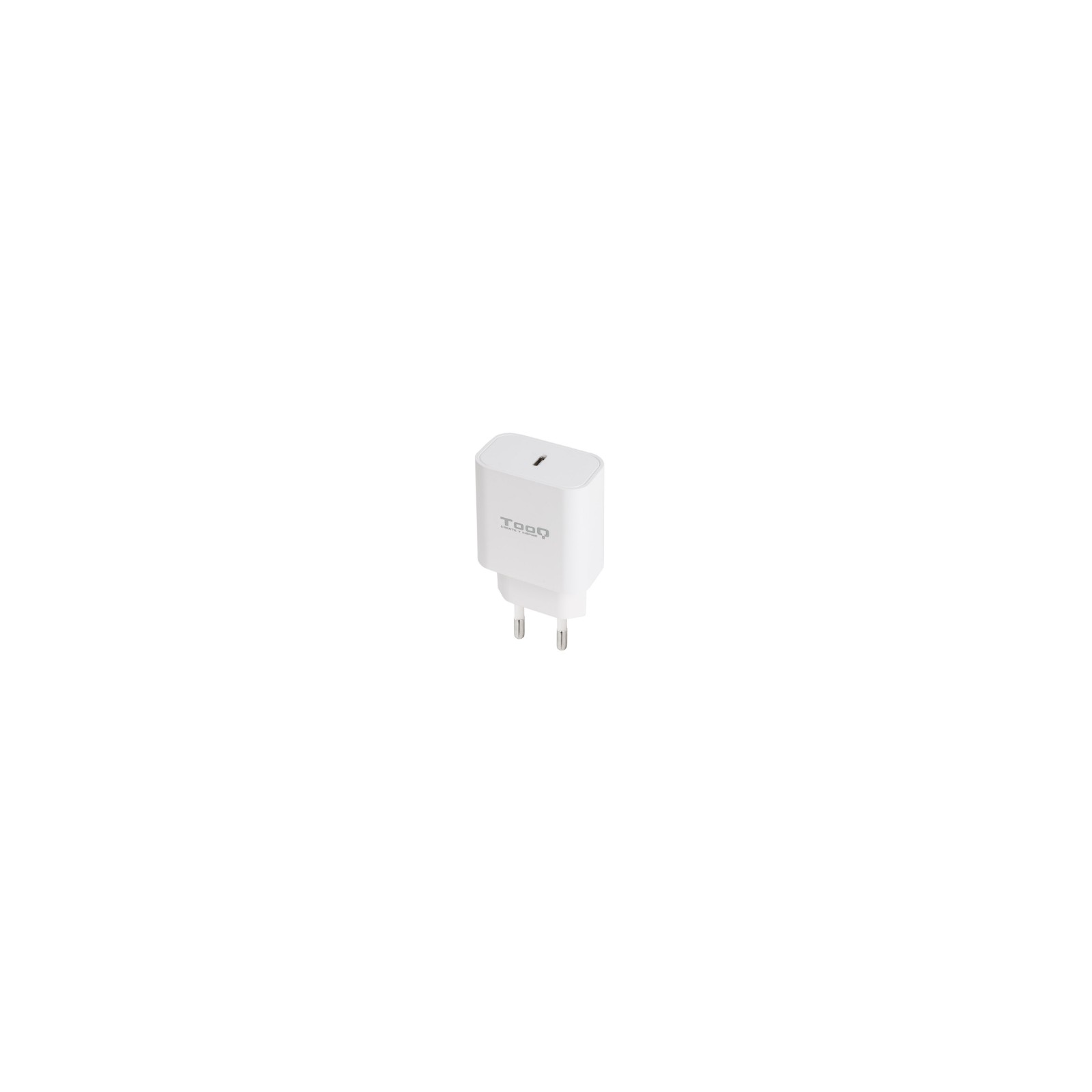 Cargador Pared USB-C/PD 20W Blanco Tooq