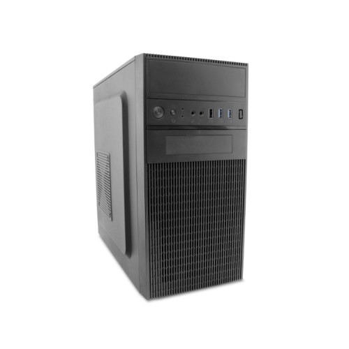 MicroATX Case M-580 with Power Supply 500gr Black Coolbox