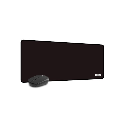 Mouse Pad + Silent Mouse Harmony XL Black Subblim