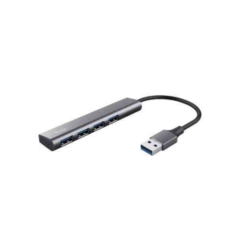 Trust Halyx Aluminium USB-A Hub 3.2 Gen 1 with 4 Ports