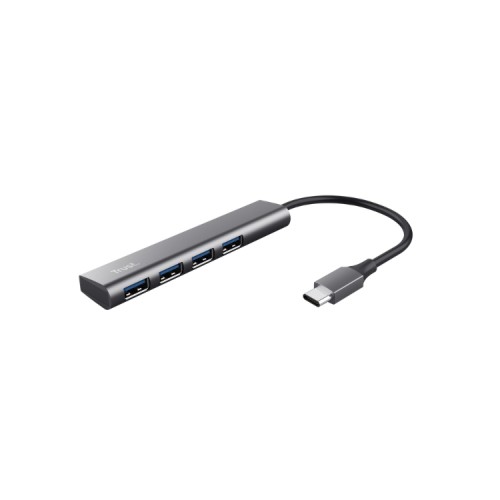 4 Port USB-C Hub Aluminium