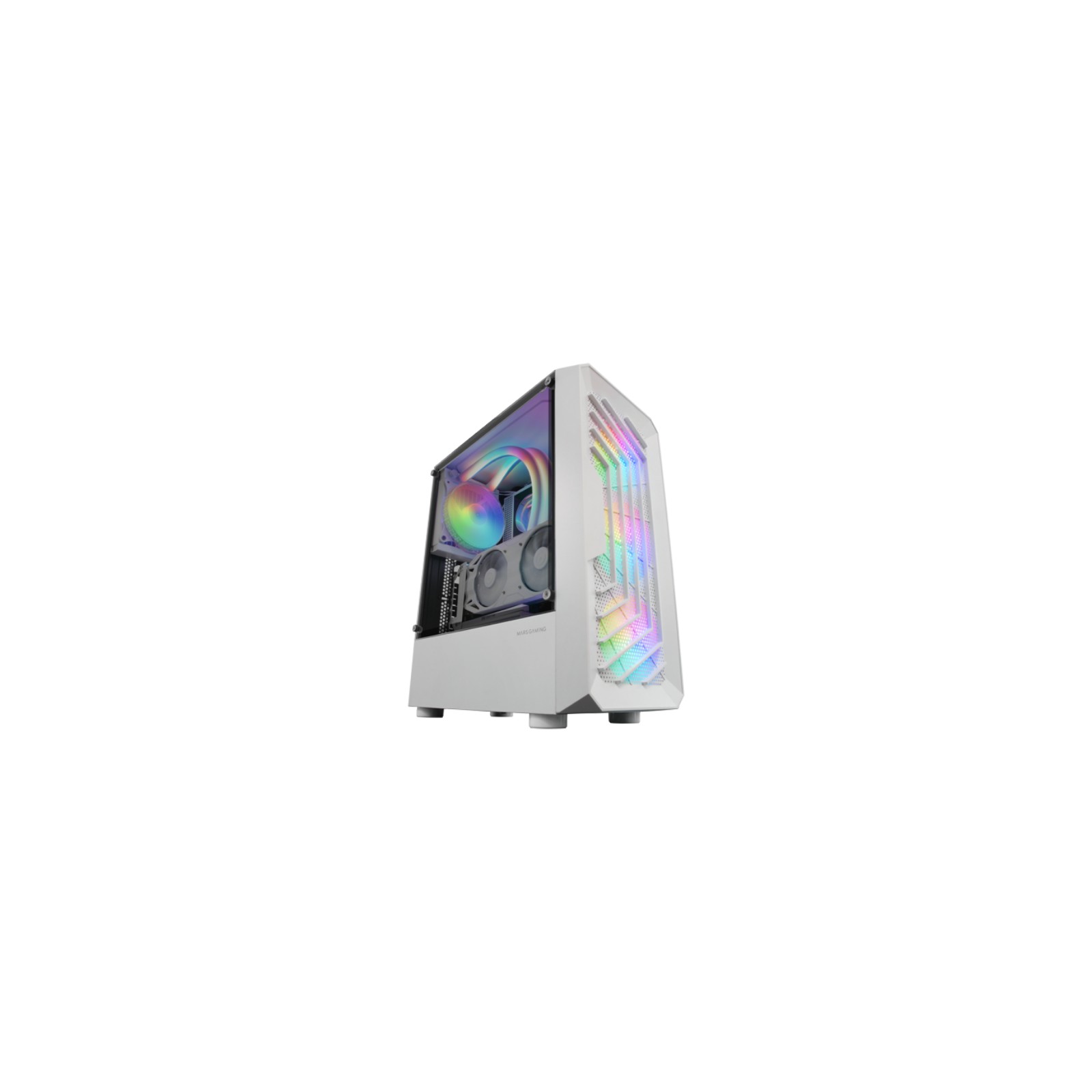 Caja Semitorre ATX MCTORW Blanco Mars Gaming