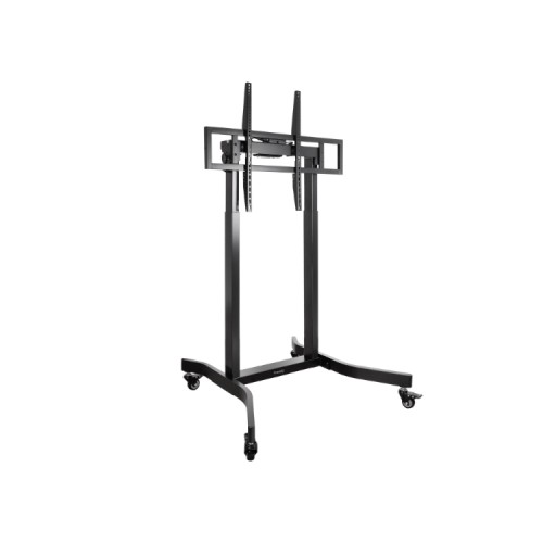 Lux Electric Height Adjustable Floor Stand with Wheels 55''-100'' Black