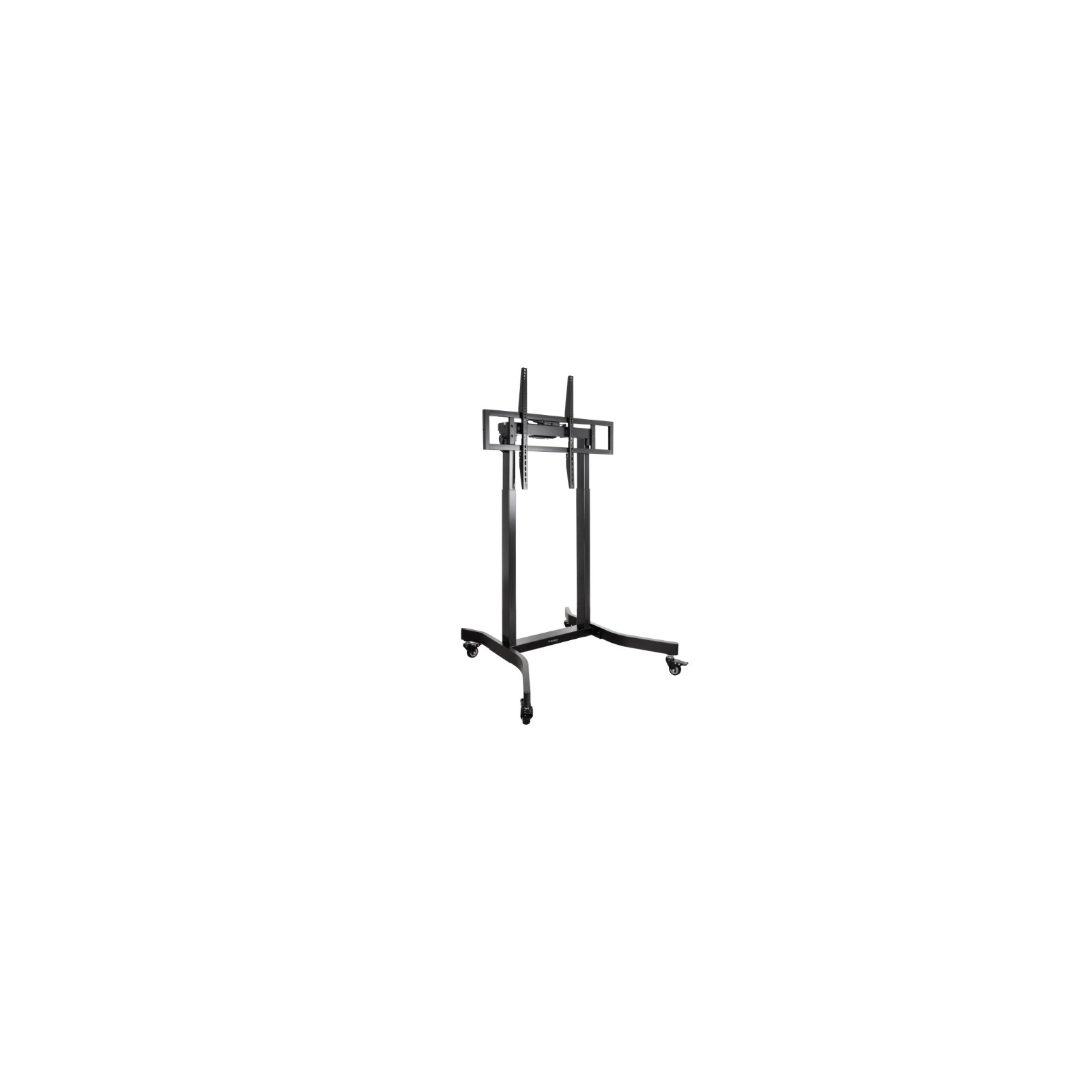 Lux Electric Height Adjustable Floor Stand with Wheels 55''-100'' Black