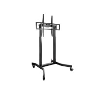 Lux Electric Height Adjustable Floor Stand with Wheels 55''-100'' Black